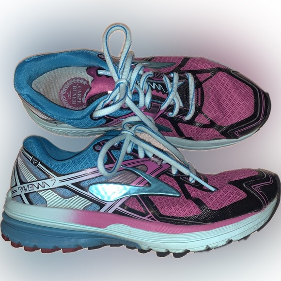 Brooks Ravenna 7 Magenta Blue Colorful Road Running Trainer Sneakers Women’s 6 - Picture 1 of 13